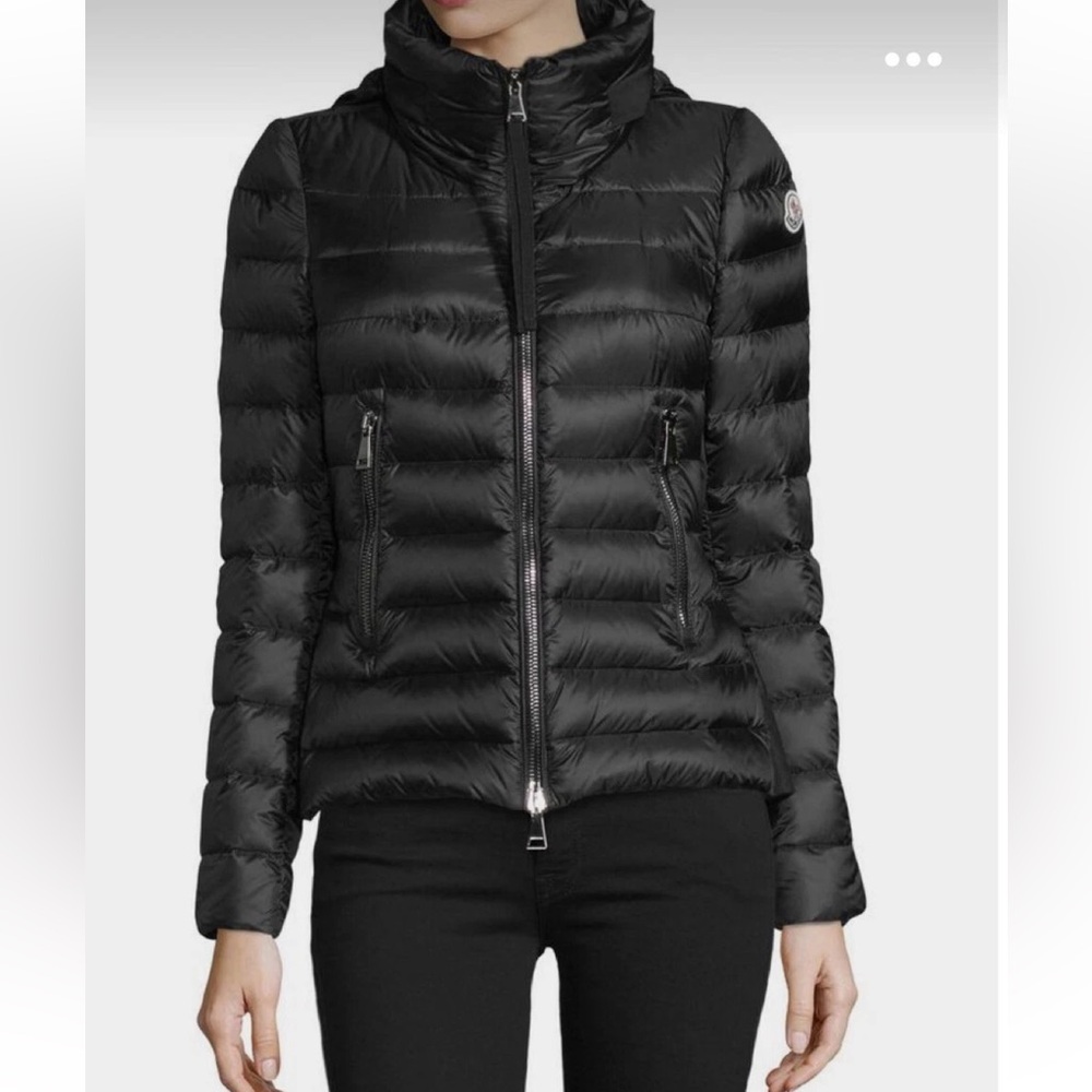 Moncler Women's Classic Black Puffer Jacket
